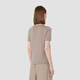 MaxMara 2025早秋新品女装圆领绵羊毛毛衣9366025106 米色 S