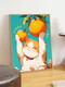 Lo que quiero ser un gato DIY Digital Digital Oil Pintura acrílica Pintura acrílica Pintura al óleo Desconocido Pintura pintada a mano NX13077 30*40 cm Marco interno de madera maciza estrecha