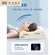 
Qiyuemang Light Sherlock Mousse Pillow Latex Pillow Thai Latex Pillow A pair of natural low pillow core household set for people's whole head 9905 massage low middle pillow + inner and outer pillow case [1 c