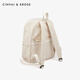 CinvaiKrose【新品】小c&k双肩包女2025新款书包大容量初中学生背包男轻便通 米白色Off-white【2025年新款生
