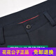 
Playboy (PLAYBOY) high-end pure cotton casual pants for men loose high waist middle-aged business middle-aged and elderly daddy summer thin long pants fashionable thin style 6629-20 dark blue near black elastic 29