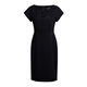 ROEYSHOUSE LOOKI Intellectual Black Hip-Wood Dress for Women 2025 Summer New Temperament One-Link Slim Skirt 12112 Black M