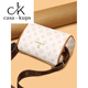 Casa-Kupsck Brand Counter Great Le cuir Sac pour femmes 2025 Boston Boston Sac d'oreiller Boston Sac à bandoulière à une épaule Bag Femme Brown Green Leather Autorisation
