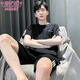 Modal Men's Pajamas 2025 Summer New Short Sleeve Thin Comfortable Breathable Loose Large Size Home Clothing Set Can Be Wear Outside HD9928 L
