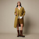 ROMON knitted sweater women Maillard style raccoon fluffy jacket women 2025 spring and autumn loose silhouette Korean long style gold embroidery red one size /155-90Jin [Jin equals 0.5 kg]-170-140Jin [Jin equals 0.5 kg]