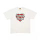 Lee Kids Japanische amerikanische trendige Marke Human Dragon Jahr Limited Kurzärmer Männer Paar Sommer Cartoon Tier T-Shirt Frauen Top 3882 White S