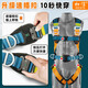Hexin five-point safety belt, new national standard safety belt, 6 load-bearing points, 10 seconds to wear at high altitude, anti-fall, 2-meter double hook + buffer bag