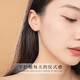 China Gold (CHINA GOLD) one-week earrings women's earrings and earrings set birthday gift for girlfriend's birthday, high-end and practical for wife, pure silver one-week earrings set