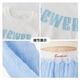 Pitt Girls Set 2025 Frühlings- und Sommer Neue Kinder modische zweiteilige Set Big Children's Summer Internet Promi Wide Legs Hosen Kleidung 18848 Weiß 15277 Blau 170 cm