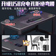 Jiaoqi Cat Computer Desk Desktop Double Desk Bedroom Simple Desk Internet Cafe Game Table and Chair Set Carbon Fiber Gaming Table Single Desk Length 140 Width 70 Height 74