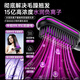 Forest wireless hair straightening comb with negative ions that won’t hurt your hair. Wireless portable anti-static comb for curly hair and straight hair. Two-in-one rechargeable mini hair straightening comb. Fluffy splint. Pearl white. 1.5 billion moisturizing negative ions that won’t hurt your hair.