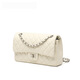
CITICITY Bag Women's Bag High-end Luxury Chain Small Square Bag 2025 New Fashion Diamond Crossbody Bag Handbag Gray Blue (Exquisite Gift Box) 25*6.5*14cm