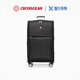Crossgear Швейцарский солдат Нож 16820 дюймов мужская оксфордская ткань Сильная и долговечная троллейбусная посадка Ли.