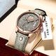 Yushangrong (YUSHANGRONG) Navigation Series Men's Watch Navigator 2023 New Men's Watch Water Calendar Trendy Light Luxury Watch 9898 Shell Blue Belt No Timer