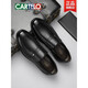 Katile cocodrilo zapatos de cuero para hombres capucha de cuero genuino pie de verano viejos zapatos de verano de un pie para pedal