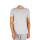 Emporio Armani EA Spring and Summer New Men's Cotton Classic Short-Sleeve T-Shirt Base Clothes 2 Pack 15935 Blue/Gray M