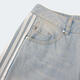 
Adidas (adidas) women's scimitar denim wash denim loose casual style LA old jeans KG0200 26