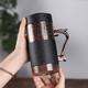 Tanxuange Purple Clay Inner Liner Tea Cup Teamos Cup Cup большой емкость мужской высококачественные подарки для отца и учителя Water Cup Custom ряд