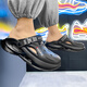 Semir 2025 Été Nouveaux chaussures pour hommes Chaussures de trou décontractées portent des sandales à l'extérieur sans minceur glissante et sandales à deux vêtements pour hommes noirs gris 42-43
