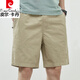 皮尔卡丹（pierre cardin）短裤男款夏季薄款纯棉中裤大码宽松休闲深蓝潮流5分外穿五分裤子 9215深蓝 4XL 200-230斤