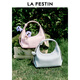 LA Festin [All Girls 'Garderobe] La Festin oo Bag Unterarm Crescent Bag 2025 Neues tragbares Crossbody -Bag Milkshake Weiß (klein)