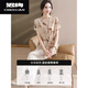 Chi Xuan Mode Damen-Kleidungsstückset Set Modische und modische Mutter im mittleren Alter im mittleren Alter Kurzarm Shirt Hellgrüne zweiteilige TM-723 Green Single Top L L (vorgeschlagen 85-100jin [Jin gleich 0,5 kg])