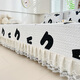 Yalu Cotton Tatami Spezialbettbedeckung für vier Jahreszeiten Universal Kang Cover reine Baumwolle ländlich groß Kang Single Anti-Slip Earth Kang-Abdeckung kann k693 (2 Meter + SAG 40 cm)*3,6 Meter angepasst werden