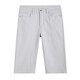 Hongkong High-End-High-End-Laiser-Tennis Tennis Cropped Jeans 2025 SOMMER NEU LOSSES LOUSE ERHALTEN All-Match 7-Frequenz-Hosen 679-Beige Sieben geplant 28 28