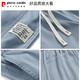 Pierre Cardin pantalones cortos de mezclilla de mezclilla de alta gama para hombres calzones delgados de seda delgada para hombres sentimiento fresco TiAnshi Summer Ultra-Dino Casual de cinco puntos 1049 Light Blue + 1049 Negro (2 paquetes) M