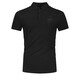 ARMANIBR Armani Summer Men's Business and Casual Short Sleeve POLO Shirt Mulberry Silk Flip AM756 Black Lapel M Reference Weight 90-120Jin [Jin equals 0.5 kg]