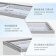 海尔（Haier）雪糕冰柜岛柜商用大容量卧式展示柜市透明玻璃门款冰箱饮料柜速冻冷冻柜生鲜水产 719升平面/冷藏冷冻切换719HE