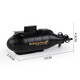 Simulación de juguete submarino mini control remoto Submarino de cuatro seis vías Barco eléctrico Modelo eléctrico Niños A la aeronave de juguete Predeterminado