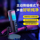 Taidu TSP205 Desktop Microphone Computer Anchor Live Microphone Special Noise Reduction Conference Recording Voice E-Sports Game USB Condenser Microphone Desktop Laptop Karaoke Online Class USB Version TSP205 Computer Special + Monitoring Headset