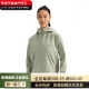 凯乐石（KAILAS）KAILAS 纯色运动户外登山防风防泼连帽软壳夹克外套 女 玄青黑 XS