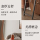 Xingao Shengtang French retro full-body mirror floor-standing mirror home designer special-shaped dressing mirror high-end internet celebrity trial Mango mirror-Floor-standing model 160*60 black peach