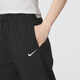 耐克（NIKE）女装运动套装25夏新款舒适透气短袖T恤休闲宽松针织长裤 两件套 休闲T恤+宽松五分裤 M