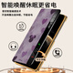 宜客爱【翻盖腕带支架】适用华为matex6手机壳matex5旋转腕带支架折叠屏保护套女新款镜头全包防摔超薄 翻盖腕带支架【油画爱心米妮暗紫】金色 +智能休眠 华为 Mate X6
