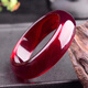 DL 1998 Fat Donglai same style beeswax blood amber bracelet red amber ladies gift chicken fat red ethnic style hand jewelry blood amber bracelet width 17.5MM inner diameter 58MM