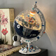 LEGO Plan de transformación Modelo Globe Asamblea para niños Toy Boys Jigsaw 6-12 años Espacio de regalo Panda [829 Gránulos/Movimiento de brazo/