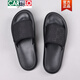 Cartelo Slippers Summer para hombres 2025 Nuevos zapatillas de playa de moda de moda y totalmente combinadas para hombres impermeables al aire libre y repelentes de olor a las flips negras 6189 41