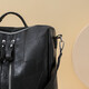 Retro-Rucksack für Frauen Pendlertasche Mode Casual Outing große Kapazität Schoolbag-Reisen Vielseitiger Rucksack NN-7137# Schwarz