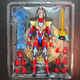 Inkxi Shf Gamma Future Ultraman Zeta Zero Tigated Kids's Toy Main Doction Doll [9922A] Dark Proszero 18cm