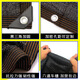 Sunshade net encrypted thickened sunscreen net black shade net outdoor courtyard car shed roof insulation net 3888 needle black blue reinforcement (3 meters * 9 meters)
