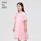 jnby by JNBY Jiangnan cloth children's clothing two-piece princess skirt multi-color thin short-sleeved dress girls and children 1O8G17580 690/mixed powder 160cm