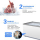 海尔（Haier）雪糕冰柜岛柜商用大容量卧式展示柜市透明玻璃门款冰箱饮料柜速冻冷冻柜生鲜水产 719升平面/冷藏冷冻切换719HE
