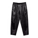Aigechen Xiangyunsha Pantalon décontracté pour hommes en été chinois Men Xiangyunsha Mulberry Silk pantalon lâche pantalon de grande taille pantalon noir 9226 Taille moyenne 4xl Recommandations 175 à 185 Jin [Jin est égal à 0,5 kg]
