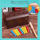 Xiaobei toys children's toys fishing magnetic catching bug game one caterpillar 2 Montessori early education baby 1-3 and a half years old wood color 1 stick 10 bugs