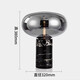 Ouoety Modern Light Luxury Schreibtisch Lampe Nordic einfaches Designer Schlafzimmer Bettlampe Glase Kreativ High-End-Wohnzimmer Dekoration Lampe Hellgrau M1098 Hellgrau Style Button Switch