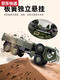 
Yunmao large electric remote control car Dongfeng No. 9 military transport truck simulated toys Children's Day gift Dongfeng No. 1 remote control truck six-wheel six-wheel drive green Deluxe 3 batteries for remote control battery + screwdriver