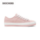 Skechers斯凯奇女士休闲帆布鞋114664 裸粉色/BLSH 37